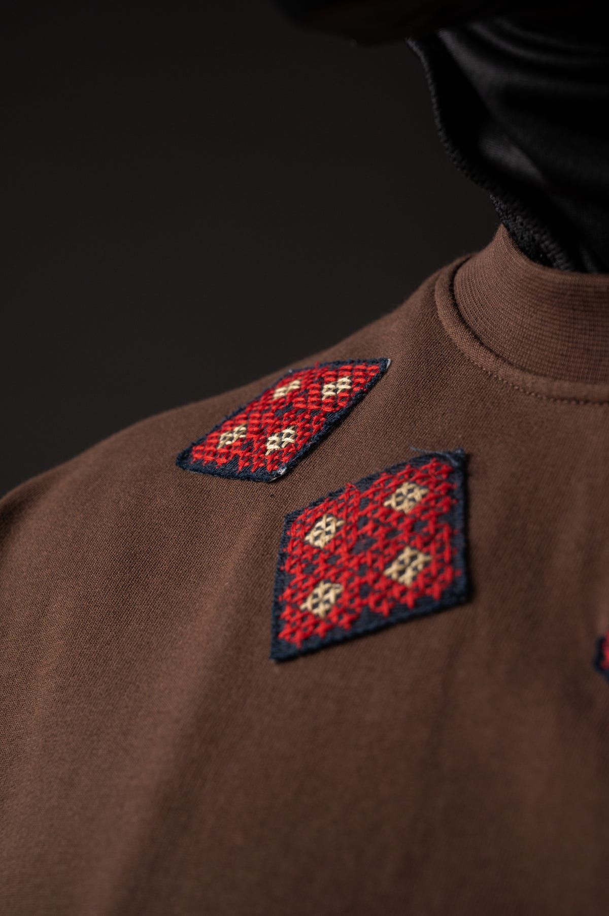 Element Brown Hand Work T-shirt - image 5
