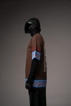 Element Brown Hand Work T-shirt view 10