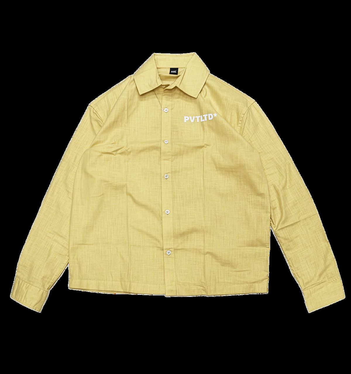 Yellow Linen Cotton Shirt - image 4