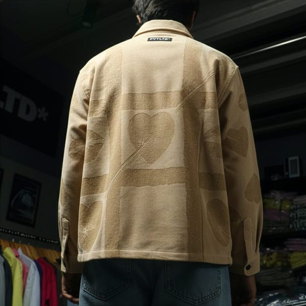 PVT LTD — Love X & O Corduroy Shirt