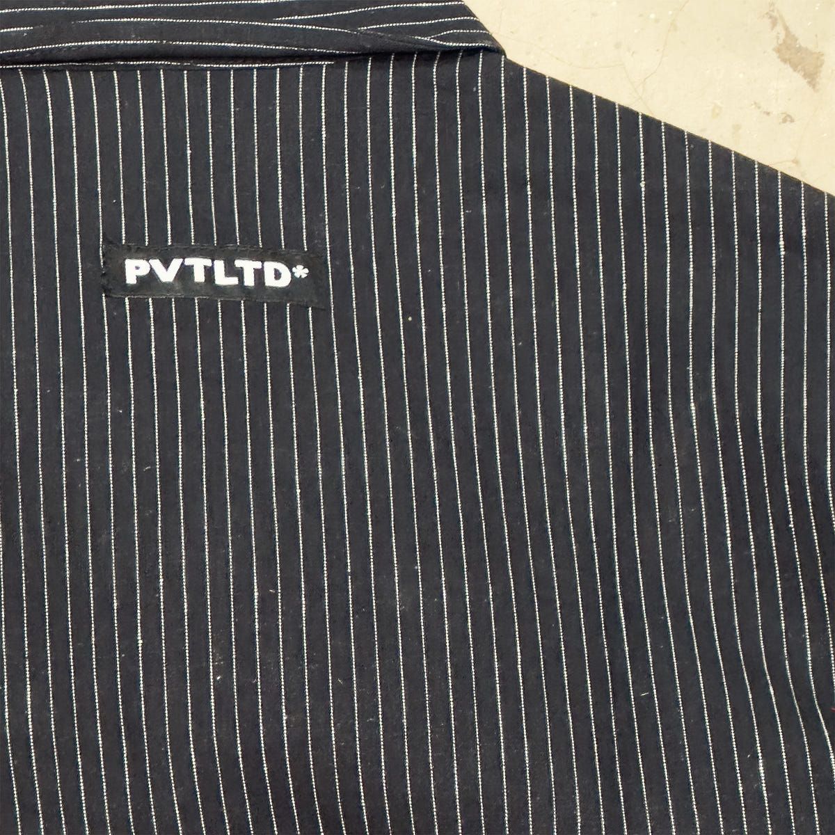 Pinstripe Linen Shirt - image 6