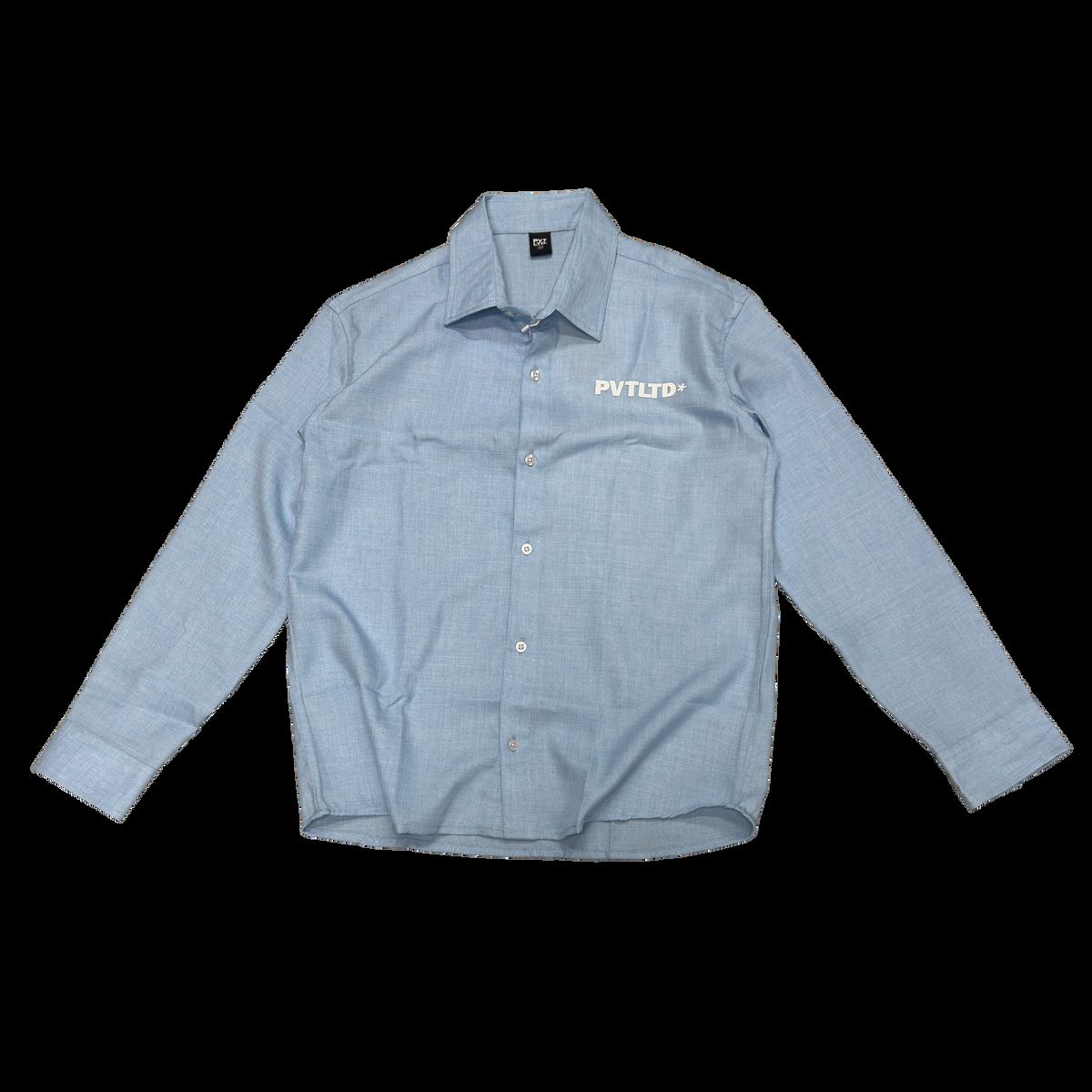Sky Blue Linen Shirt - image 1