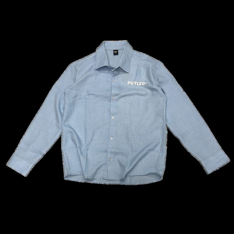 Sky Blue Linen Shirt