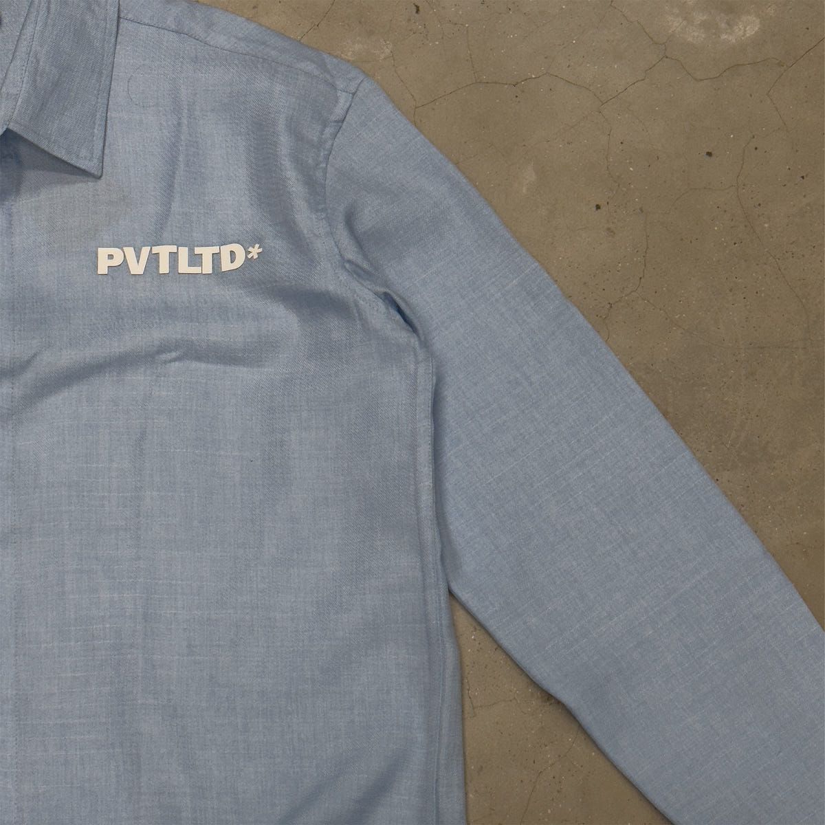 Sky Blue Linen Shirt - image 2