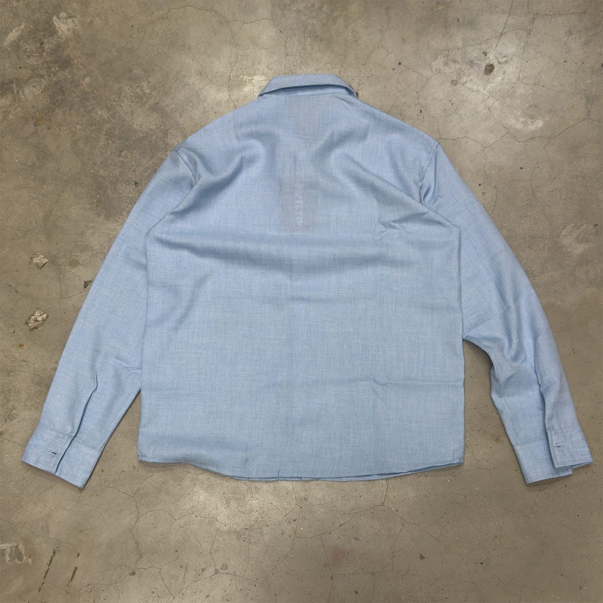 Sky Blue Linen Shirt - image 4