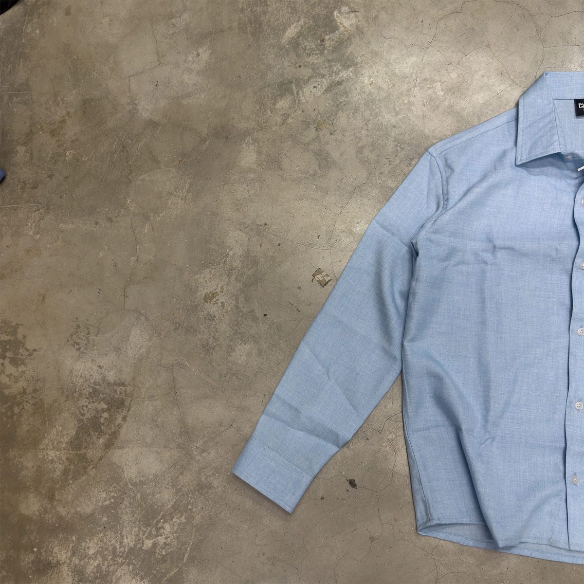 Sky Blue Linen Shirt - image 6
