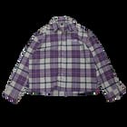 Purple Checkered Shirt view 1