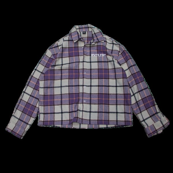 PVT LTD — Purple Checkered Shirt