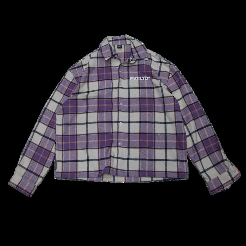 Purple Checkered Shirt