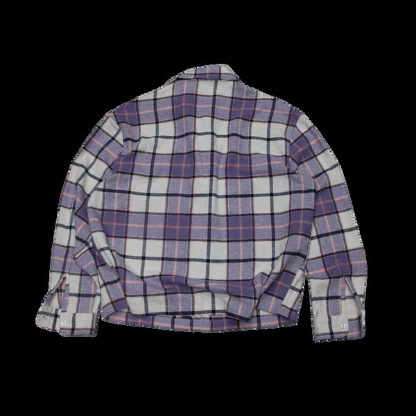 PVT LTD — Purple Checkered Shirt