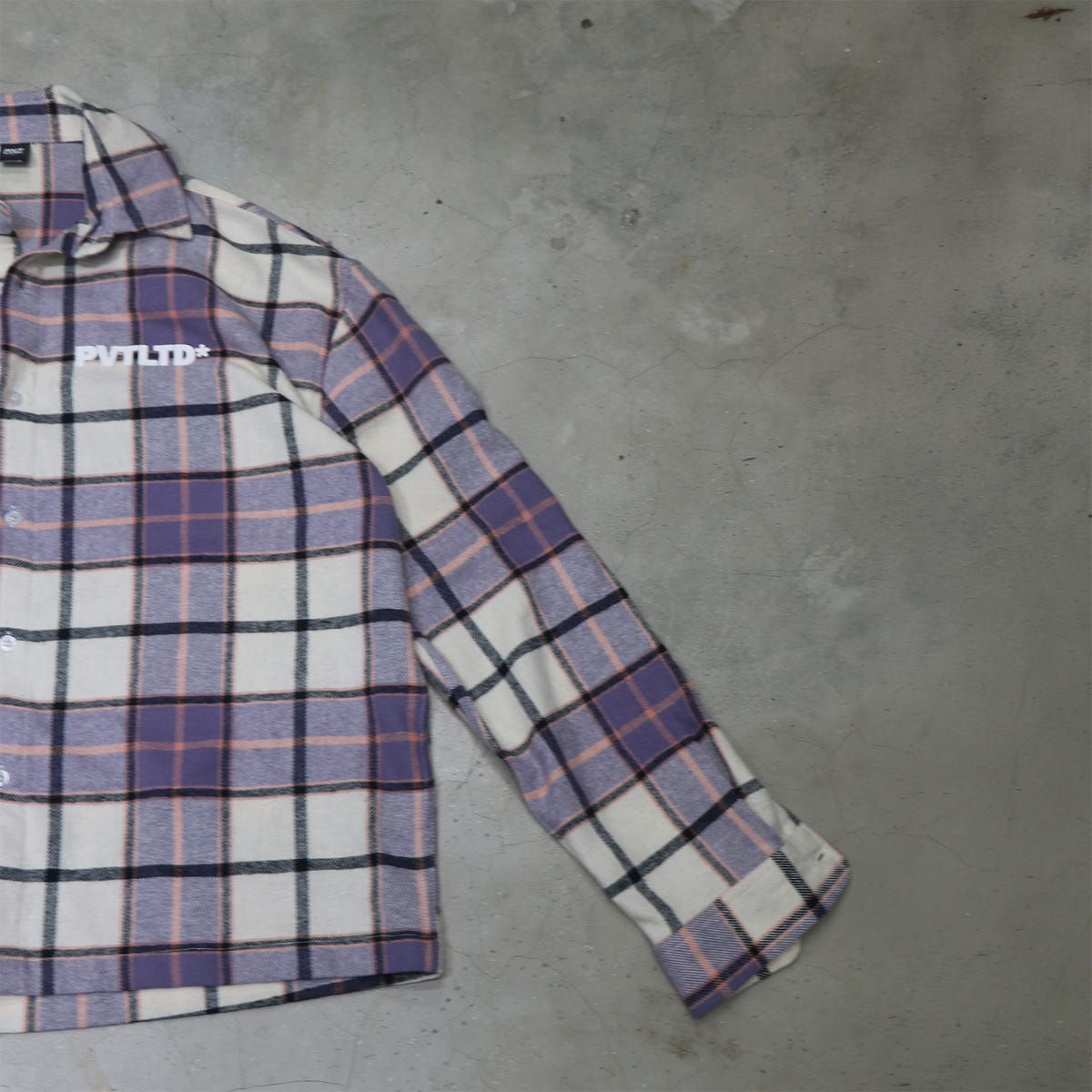 Purple Checkered Shirt - image 3