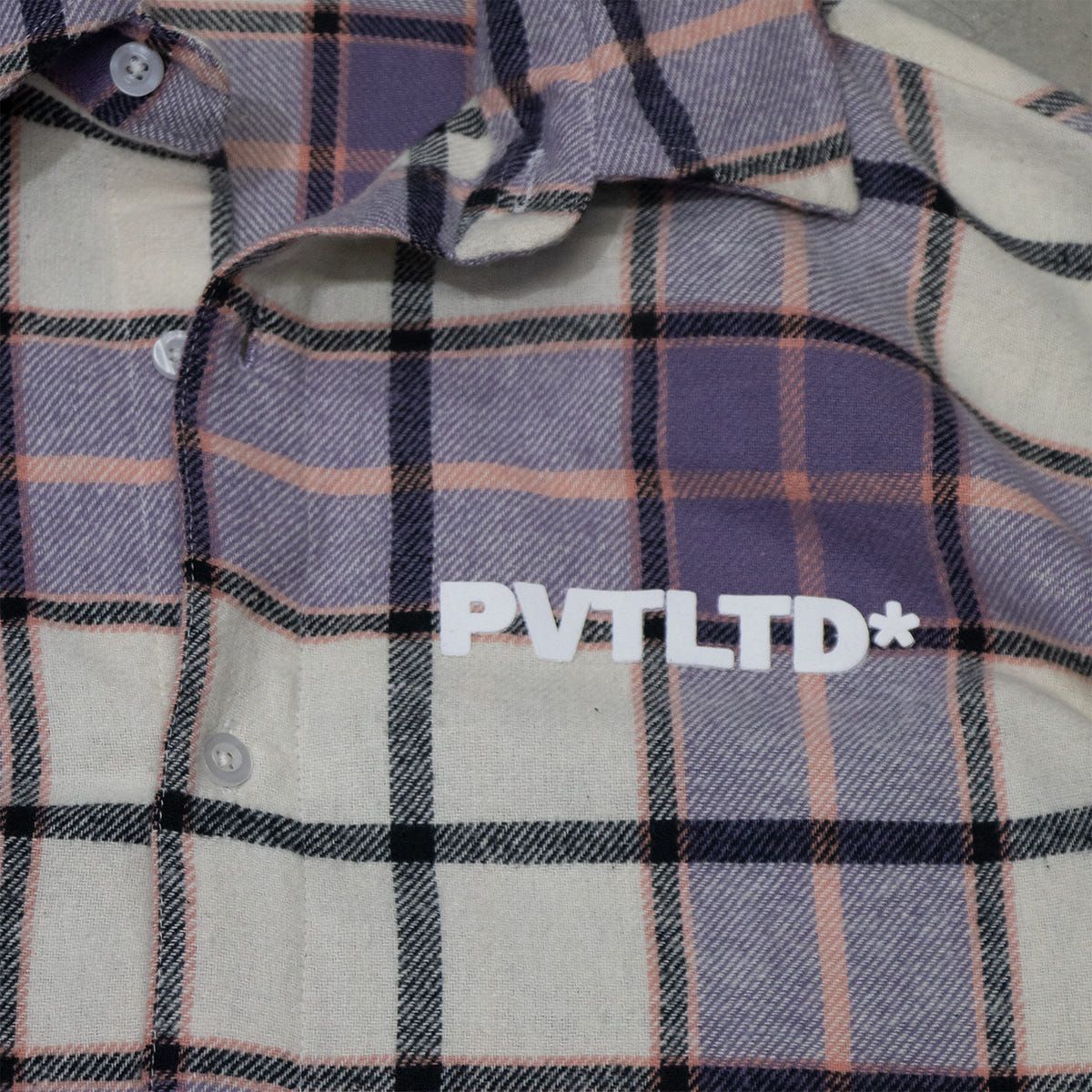 Purple Checkered Shirt - image 5
