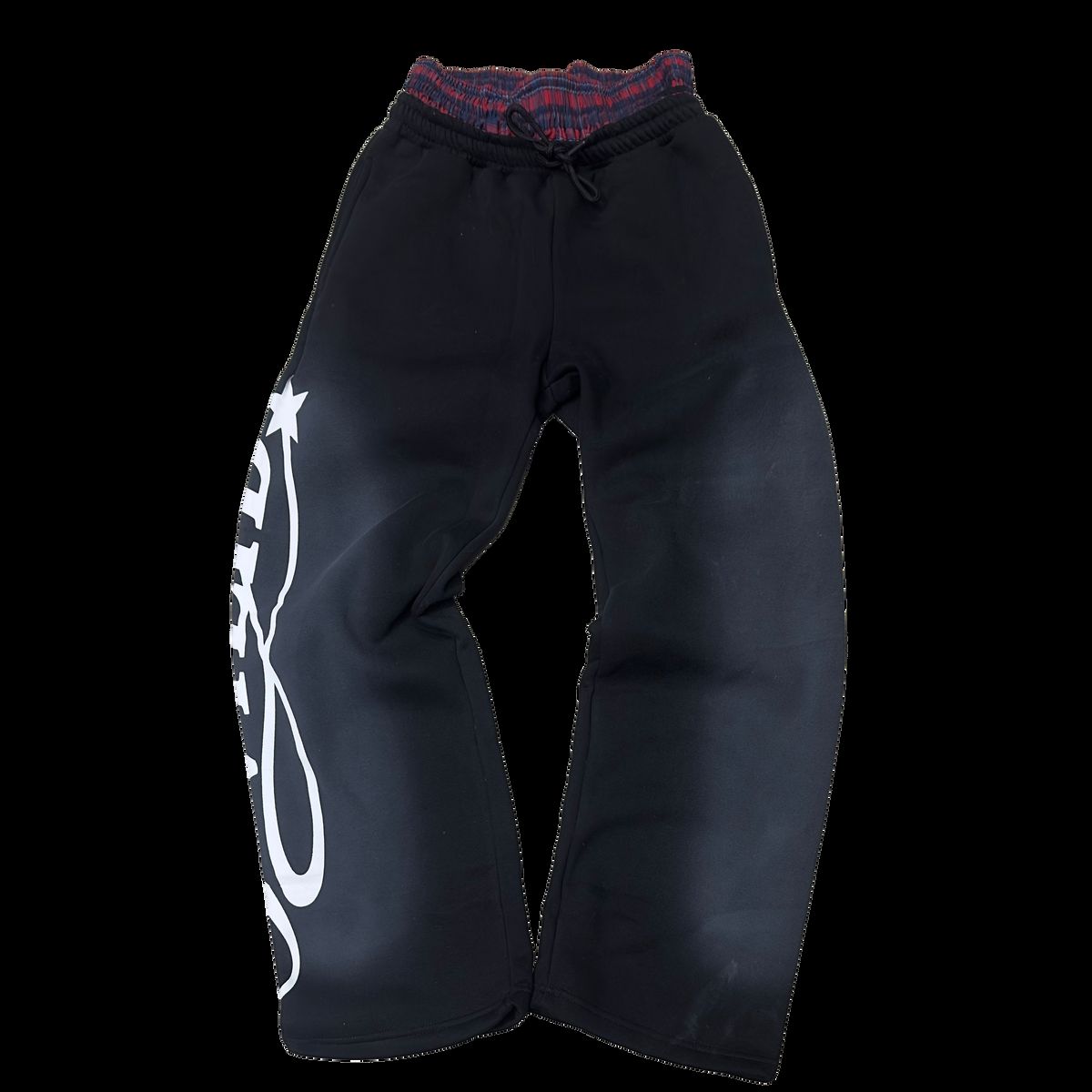 Black Boxer Track Pant - image 1