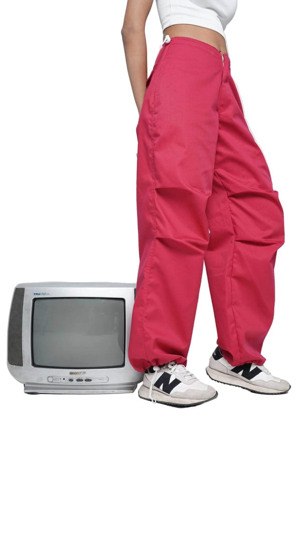 Resa — Pink Parachute Pants