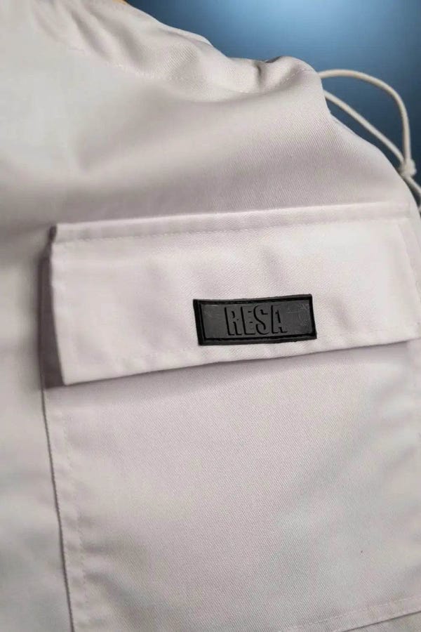 Resa — White Parachute Pants