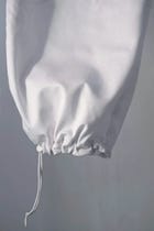 White Parachute Pants view 3