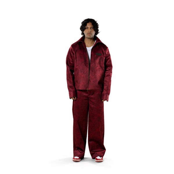 Resa — Maroon Suede Set
