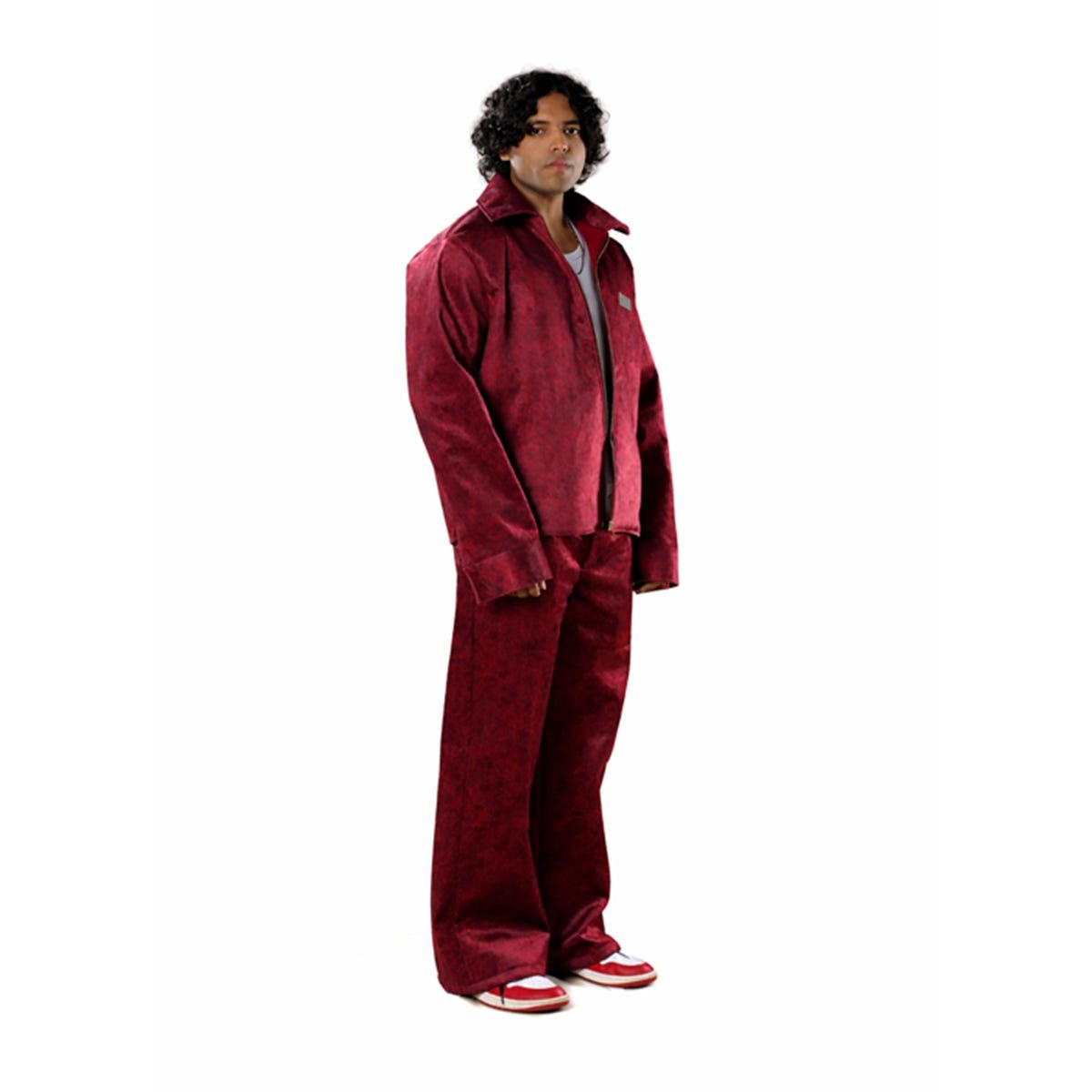 Maroon Suede Set - image 4