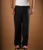 Linen Pants Set (Black+Natural) view 2