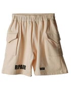 Repair Shorts Cream view 1