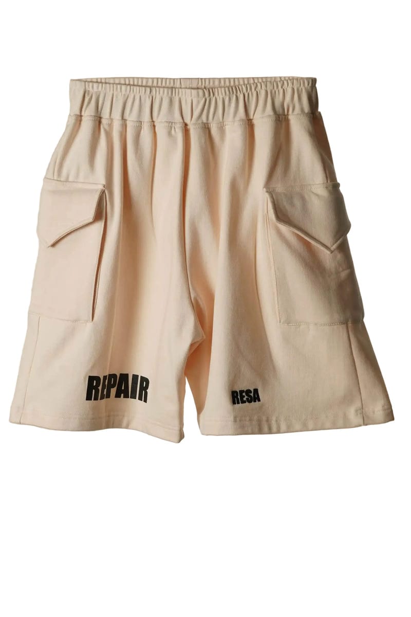 Repair Shorts Cream