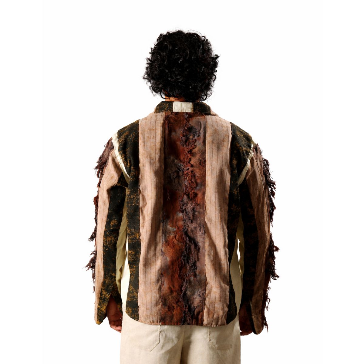 Brown Chaar Palla Shirt - image 3