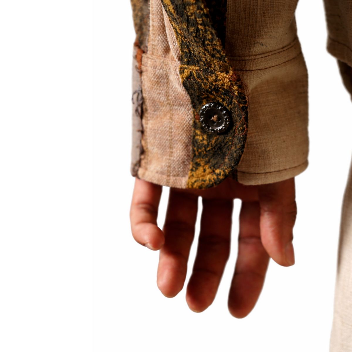 Brown Chaar Palla Shirt - image 7