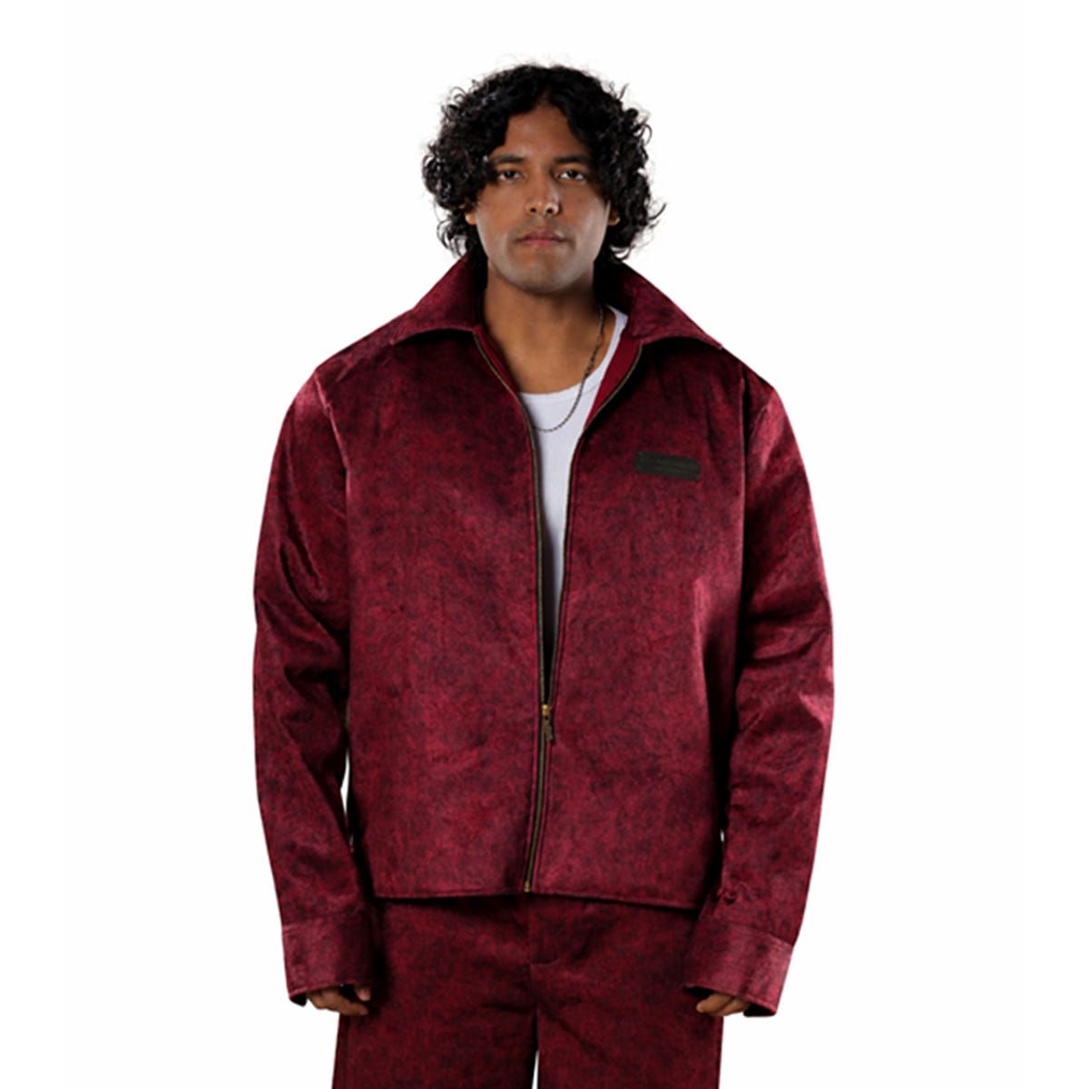 Suede Beaded Jacket - image 1