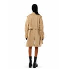 Revival Off White Leather Trench view 2