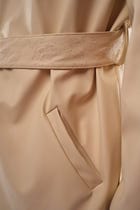 Revival Off White Leather Trench view 6