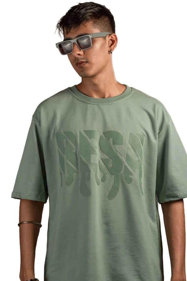 Resa — Pista Green Solids Tee