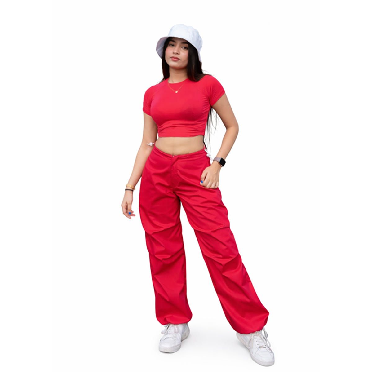 Hot Pink Crop Top - image 1