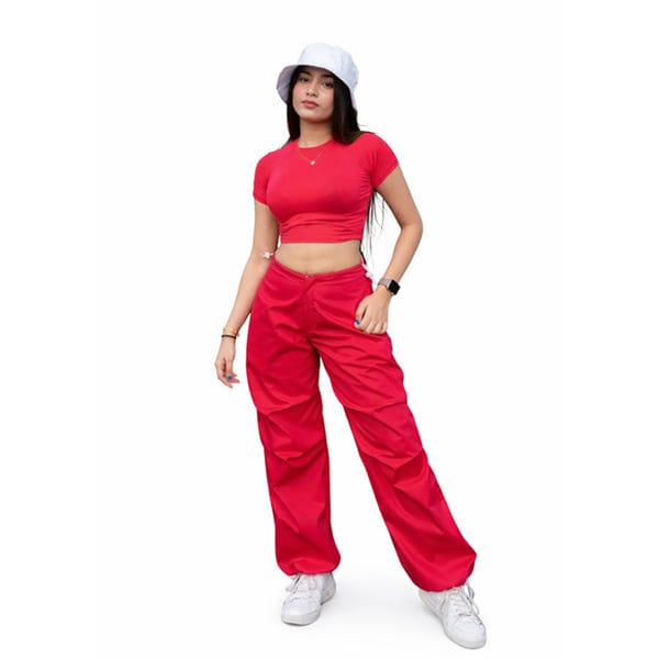 Resa — Hot Pink Crop Top