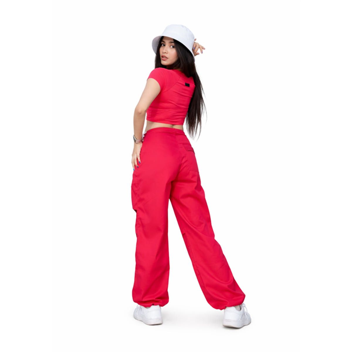 Hot Pink Crop Top - image 2