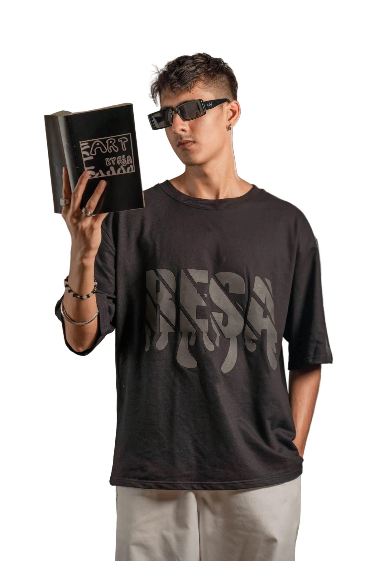 Black Solids Tee - image 1
