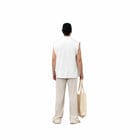 TAS White Knit Vest view 2