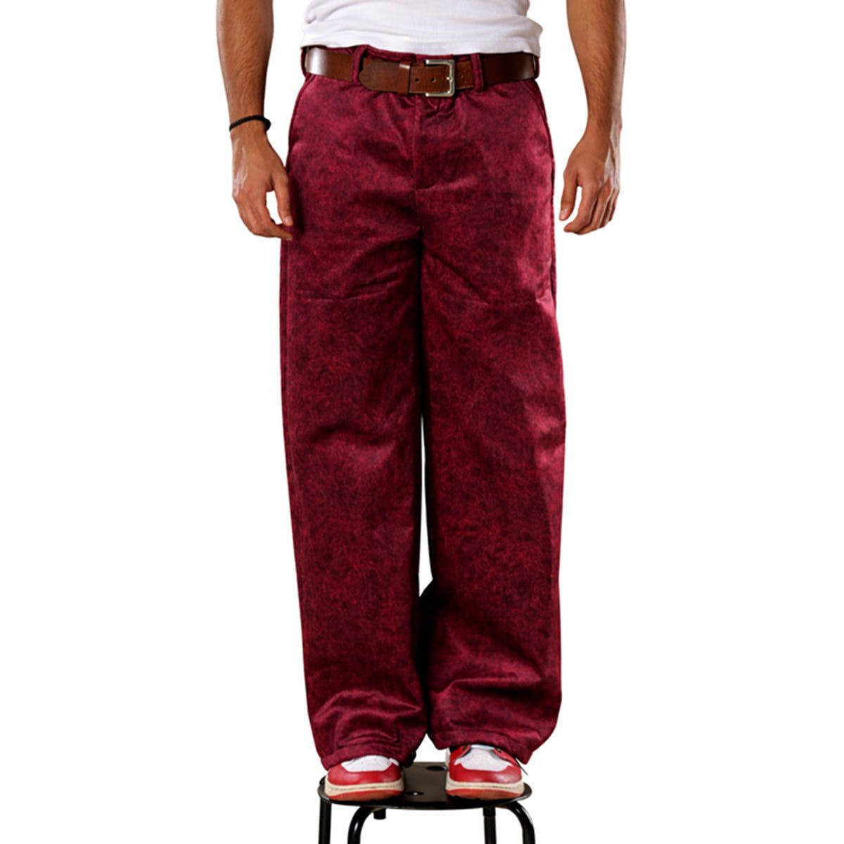 Maroon Suede Pants - image 1