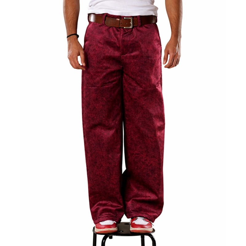 Maroon Suede Pants