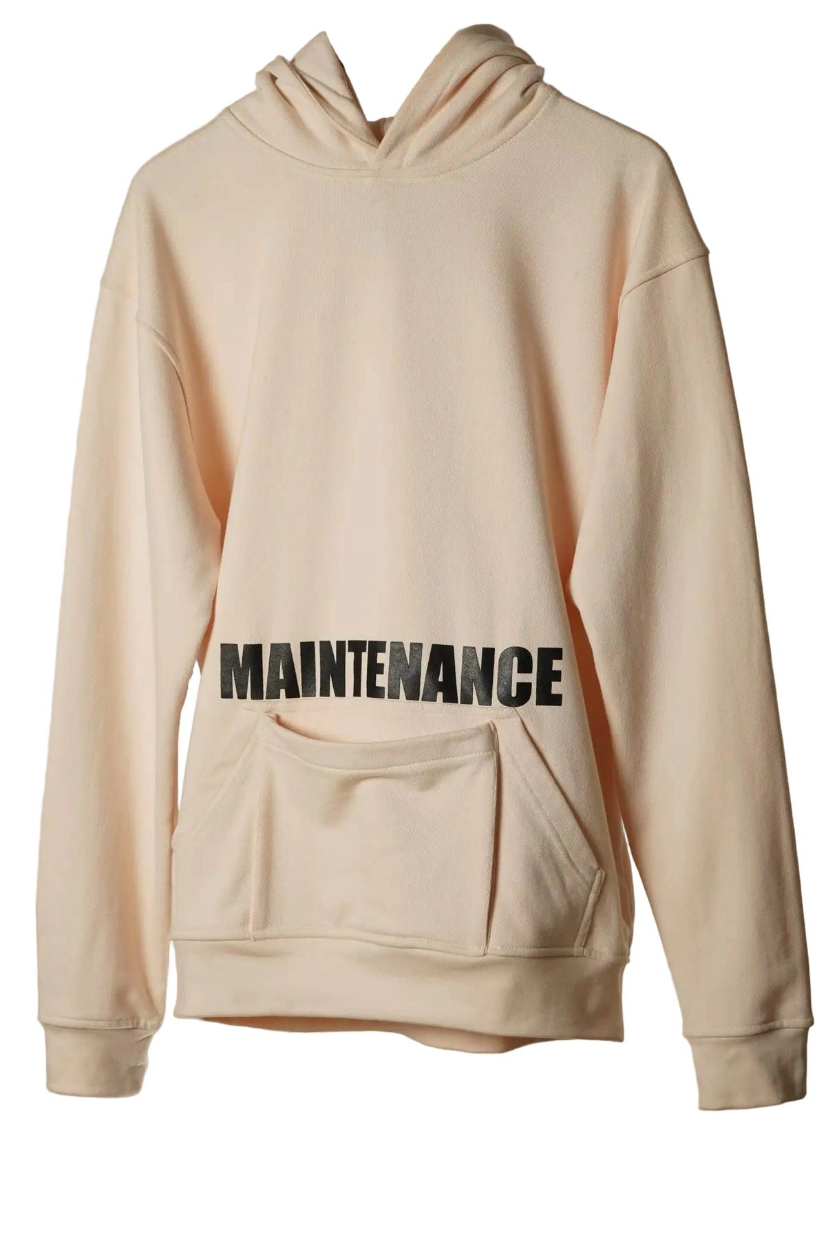Maintenance Hoodie Cream - image 1