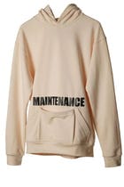 Maintenance Hoodie Cream view 1