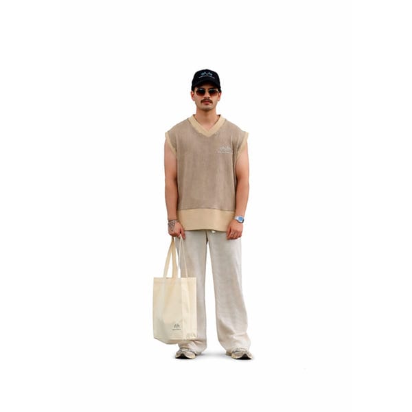 Resa — TAS Khaki Knit Vest
