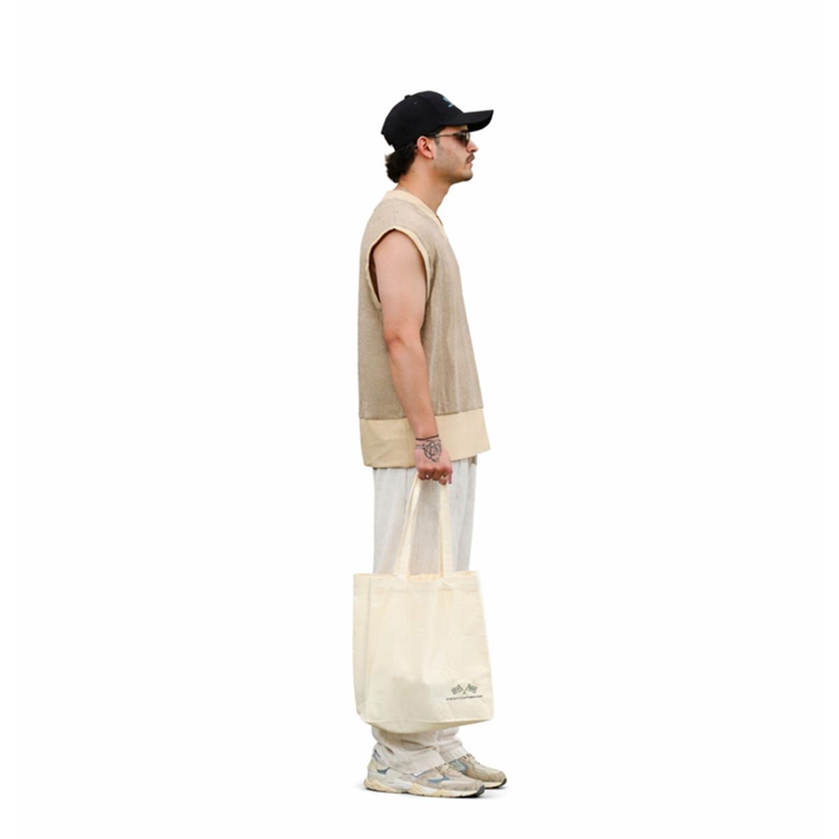 TAS Khaki Knit Vest - image 3