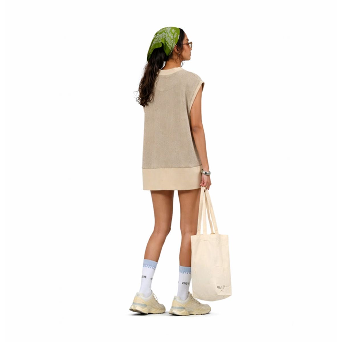 TAS Khaki Knit Vest - image 5