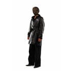 Revival Black Leather Trench view 3