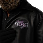 Revival Black Leather Trench view 4