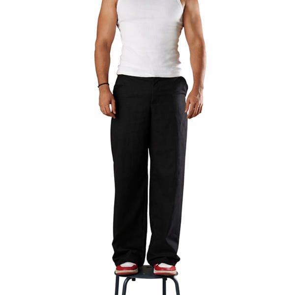 Resa — Black Linen Pants