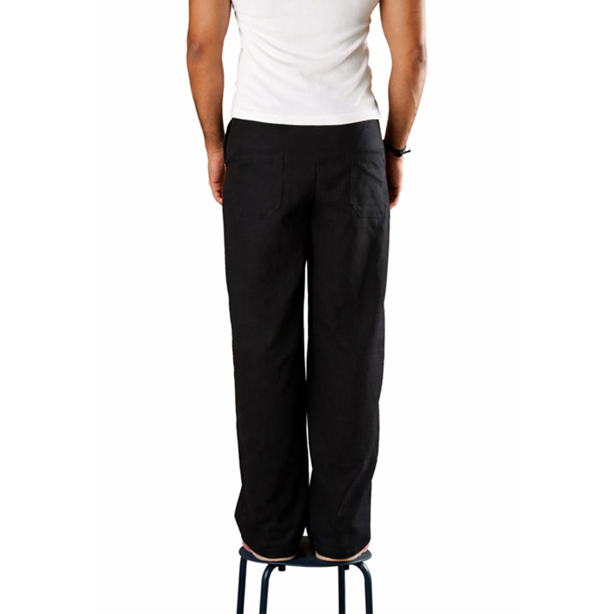 Black Linen Pants - image 2
