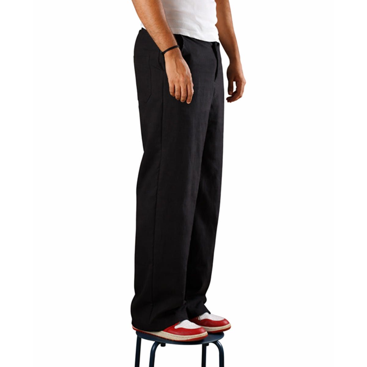 Black Linen Pants - image 3