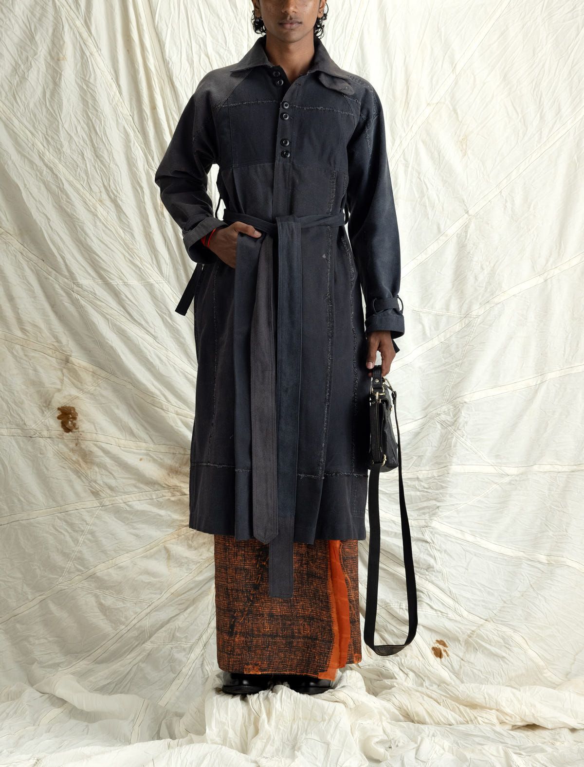 TRENCH COAT BLACK - image 1