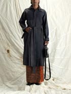 TRENCH COAT BLACK view 1